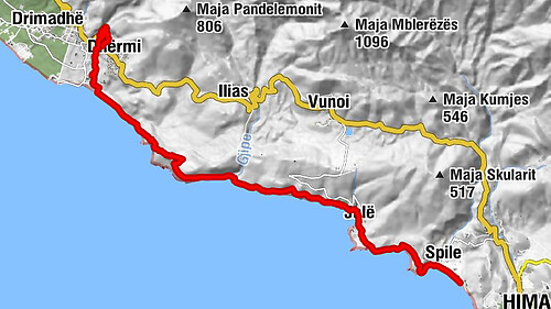 Dhërmi - Baha by Nassau - St Theodore Monastery - Spile