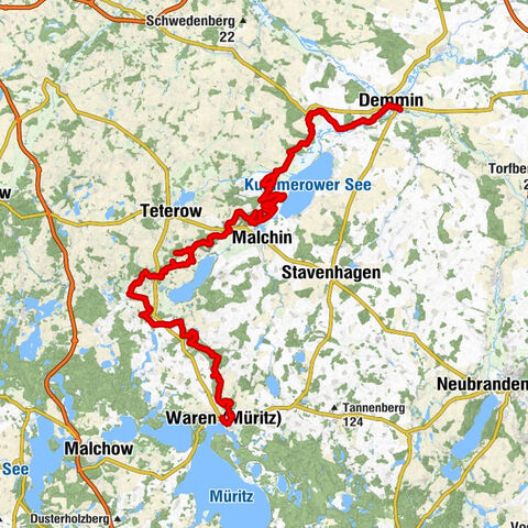 Waren (Müritz) - Maria Königin - Schlangeberg - Maria Rosenkranzkönigin
