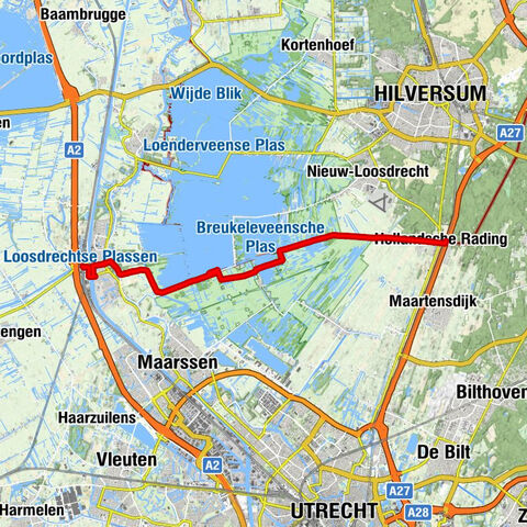Hollandsche Rading > Loosdrechtse Plassen > Breukelen (Marskramerpad #15)