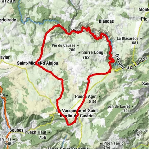 ESCURSIONE TOUR NEL CUORE DEL CAUSSE - GR® DE PAYS TOUR DU LARZAC MÉRIDIONAL