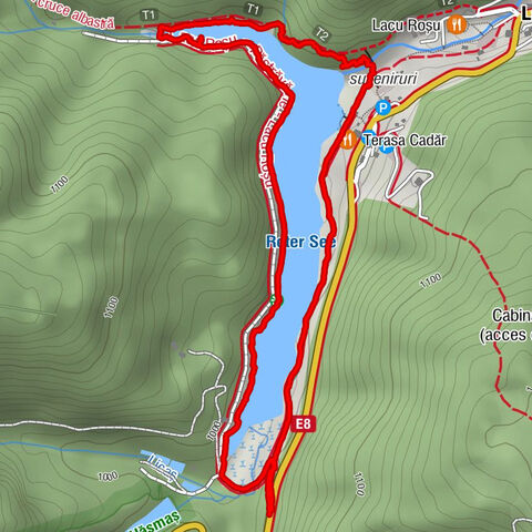 Rund um den Lacul Rosu