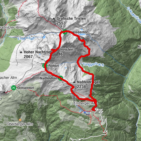 Emberger Alm - Hochtristen