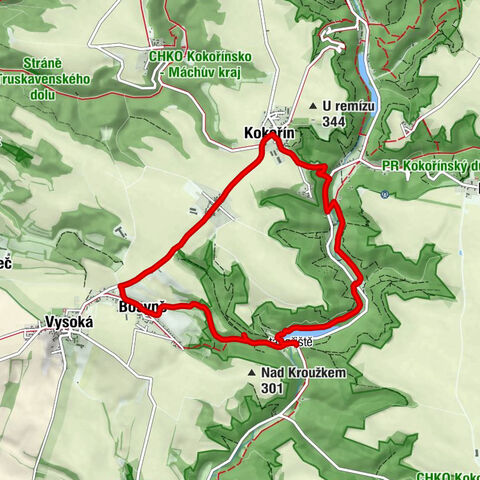 Bosyně - Janova Ves - Kanina