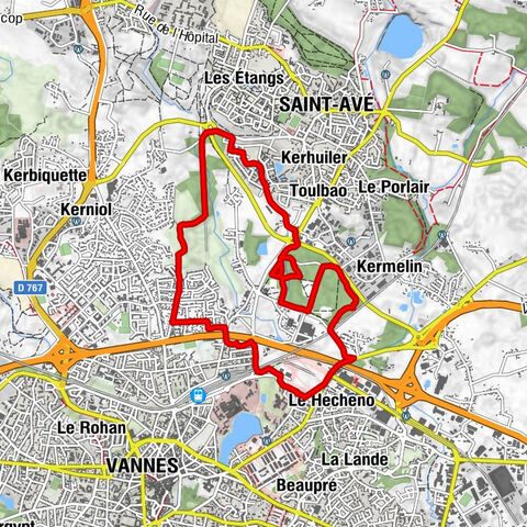 Brizeux - Poignant - Saint-Avé - Vannes