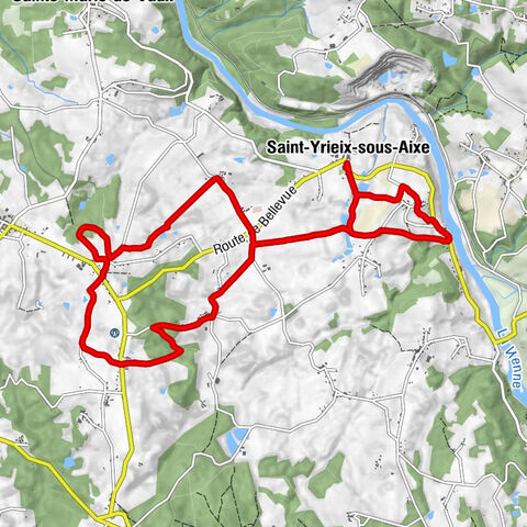 Saint-Yrieix-sous-Aixe - La Roche - La Garenne - Le Mas Marvent