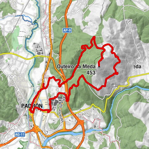 Padrón - Outeiro da Meda - Capela de Santo Antonio - A Trabanca