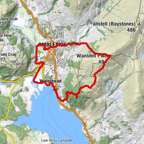 Windemere Lake Cruises - Waterhead - Ambleside - Wansfell Pike