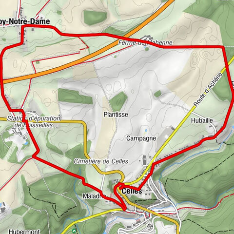 Celles - Foy-Notre-Dame - Église Notre-Dame - Chapelle Saint-Donat