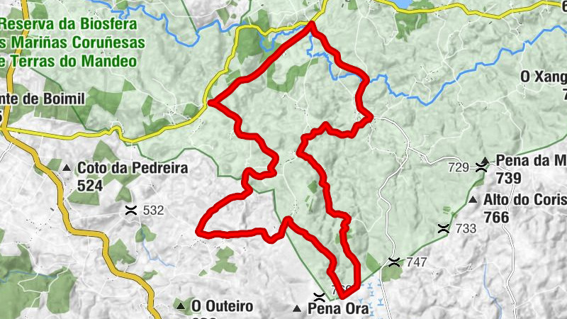 Castro - O Peroxil - Campelos - Igrexa de San Xurxo de Nogueira