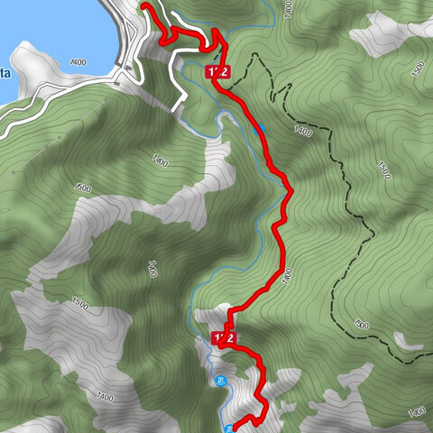 Roccaforte del Greco - Belvedere Cascate Maesano - Cascate Maisano - Cascate del Maesano