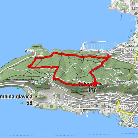 Split - Telegrin - Vidilica - Varoš