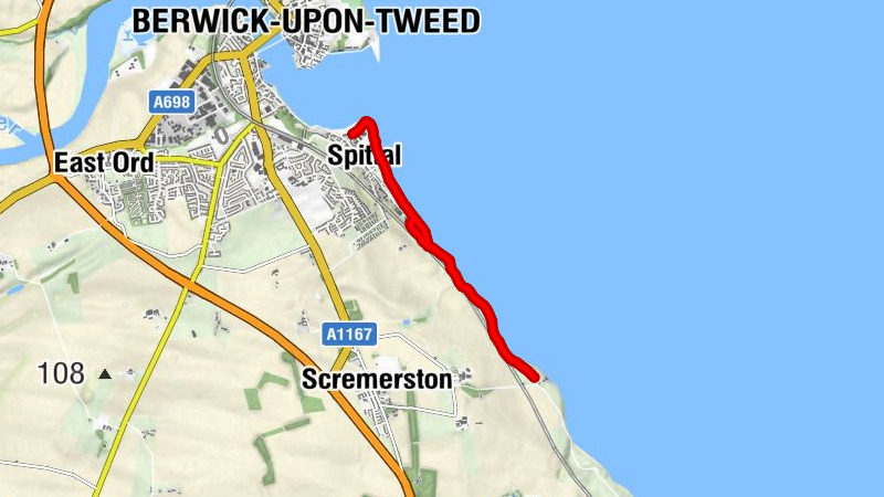 Berwick-upon-Tweed - Spittal - Sea House