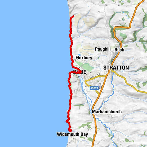 Bude–Stratton - Bude - Upton - Widemouth Bay
