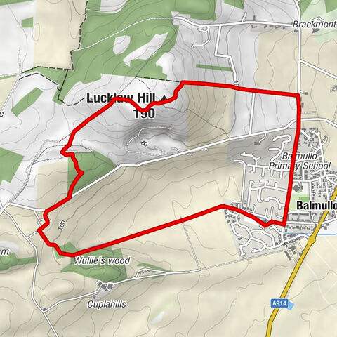 Balmullo - Lucklaw Hill