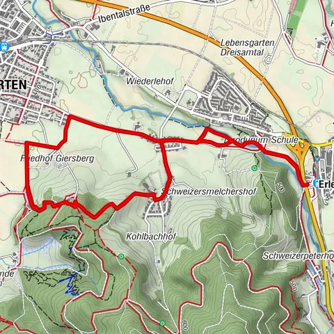 Von Himmelreich über den Giersberg und zurück