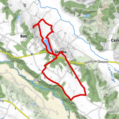 Urgons - Castillon - Mouricaou