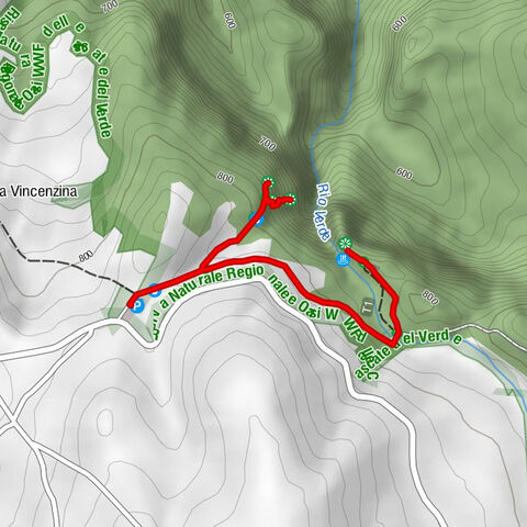 Borrello - Cascate del Verde