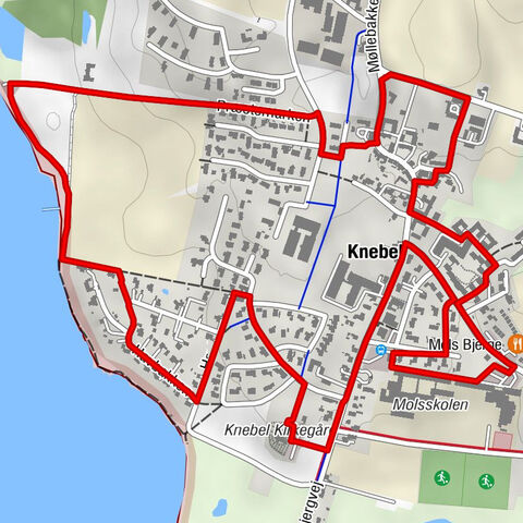 Syddjurs Kommune - Knebel - Knebel Kirke - Mols Bjerge