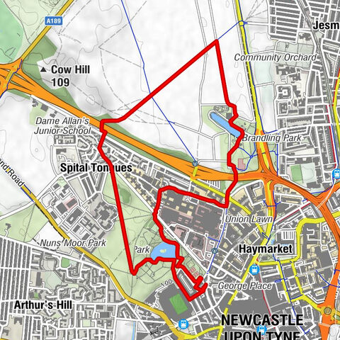 Gateshead - Newcastle upon Tyne - Spital Tongues