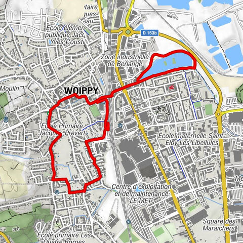 Woippy - Hotel Eden - Le Français - Église Saint-Étienne