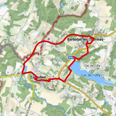 Barbotan-les-Thermes - Artigolle - Église Saint-Martin - La Palmeraie