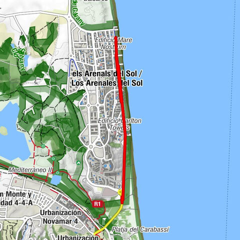 Elx / Elche - els Arenals del Sol / Los Arenales del Sol - Complejo Bella Vista