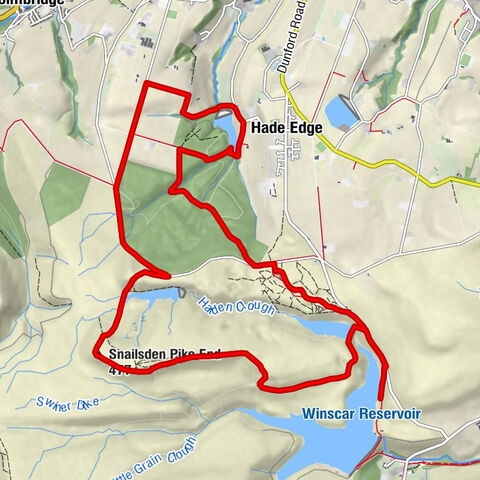Barnsley - Snailsden - Snailsden Pike End - Huddersfield
