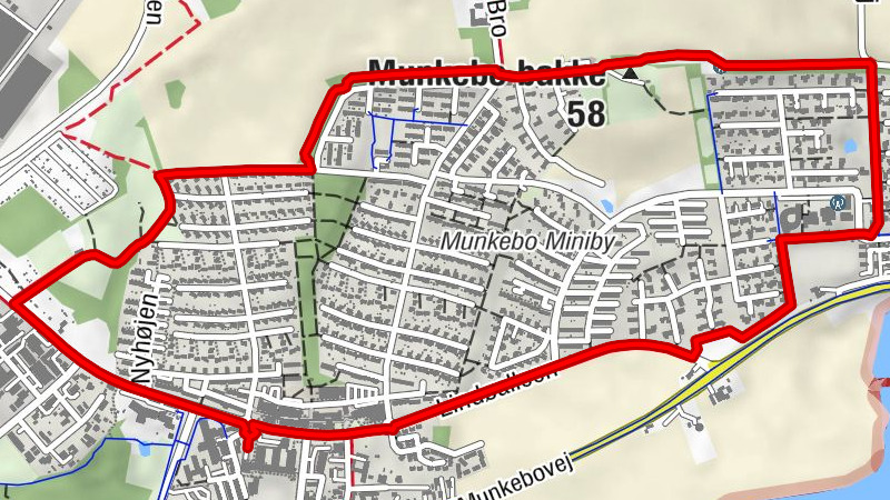 Munkebo - Munkebo bakke
