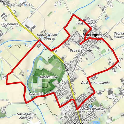 Markegem - Wakken - Sint-Amandus en Sint-Luciakerk