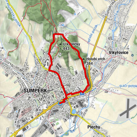 Šumperk - Holubí vrch