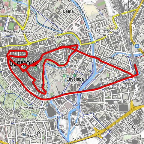 Olomouc hlavní nádraží - Kaple Božího těla - svatý Jan Sarkander - Kostel svatého Mořice
