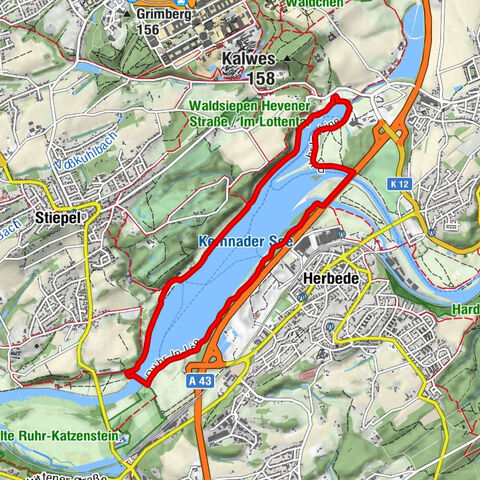 Bochum-Süd - Fabricca Italiana - Hattingen - Witten
