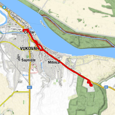 Mjesni odbor Centar - Vukovar - crkva svetih Filipa i Jakova - kapela svetog Ivana Nepomuka