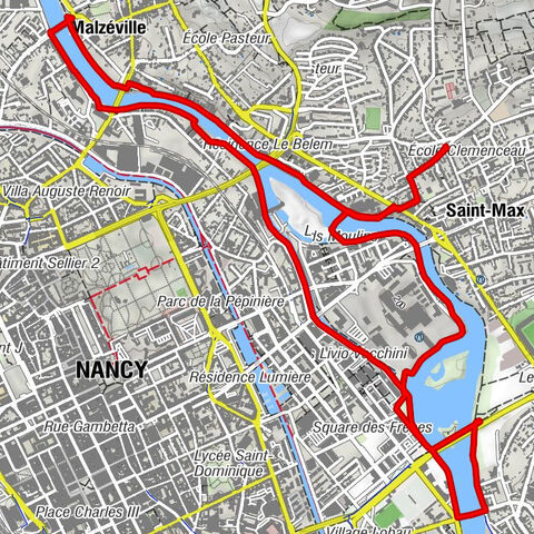 Saint-Max - Malzéville - Nancy - Tomblaine