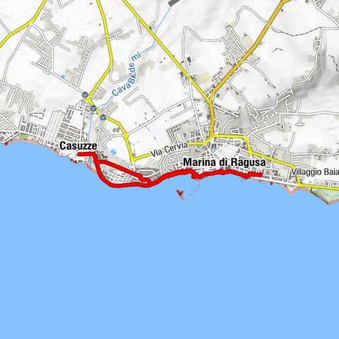 Ragusa - Marina di Ragusa - Baia dell'Orso - Al Buffo