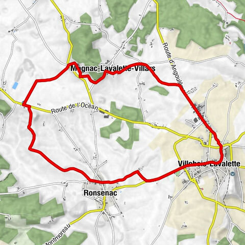 Villebois-Lavalette - Restaurant La Commerce - Église Saint-Romain - Église Saint-Étienne