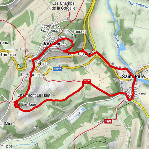 Vézelay - Basilique Sainte-Marie-Madeleine - Église Notre-Dame - Saint-Père