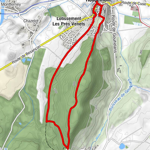 Rougemont - Église de la Nativité-de-Notre-Dame - Gouhelans - Chapelle Notre-Dame