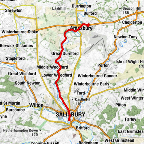 St Thomas & St Edmund - St Lawrence Church Stratford sub Castle - Amesbury Methodist Church - Amesbury
