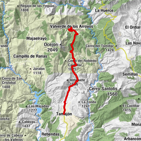 Iglesia Parroquial de San Ildefonso - Peña de la Celadilla - Iglesia de la Asunción - Tamajón