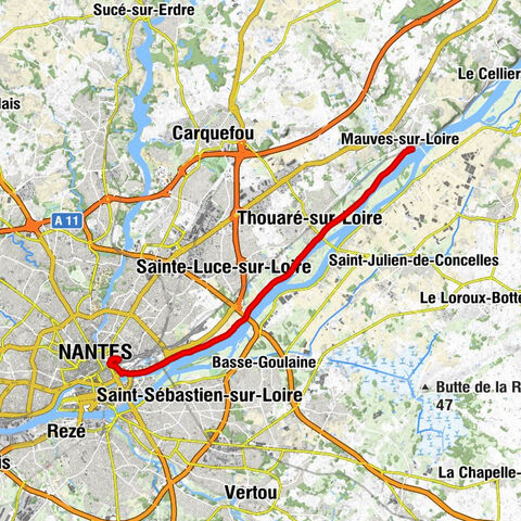 Chapelle Notre-Dame-de-l'Immaculée-Conception - Nantes - Église Saint-Marc de Malakoff - Mauves-sur-Loire