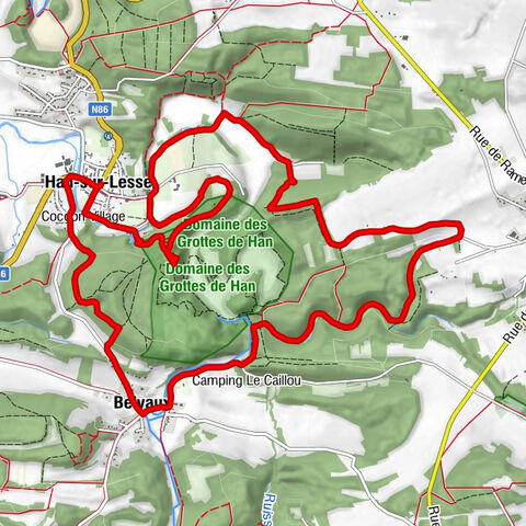 Église Saint-Hubert - Trou de Han (Grottes de Han) - Belvaux - Han-sur-Lesse