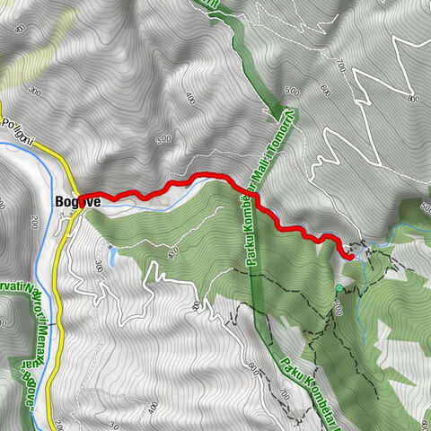 Celo - Bogovë - Bogova Waterfall