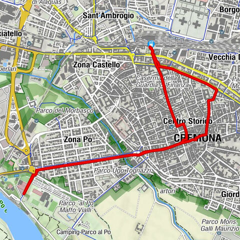 Cremona - Centro Storico - Zona Po