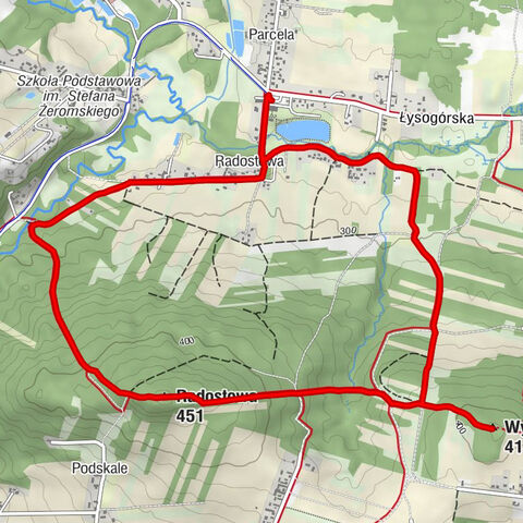 Ciekoty - Radostowa - Wymyślona