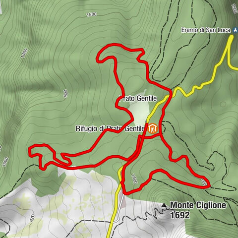 Capracotta - Fonte di Carovilli - Rifugio di Prato Gentile