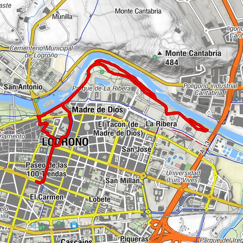 El Carmen - Paseo de las 100 Tiendas - Villanueva - Logroño