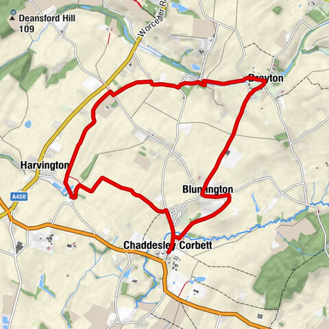 Chaddesley Corbett - St Mary's Church, Harvington - Harvington - Dudley