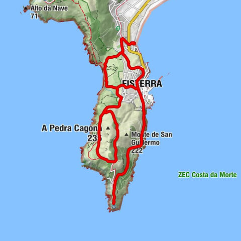 San Martiño de Abaixo - Fisterra - Capela de Nosa Señora do Bo Suceso - Igrexa de Santa María das Areas