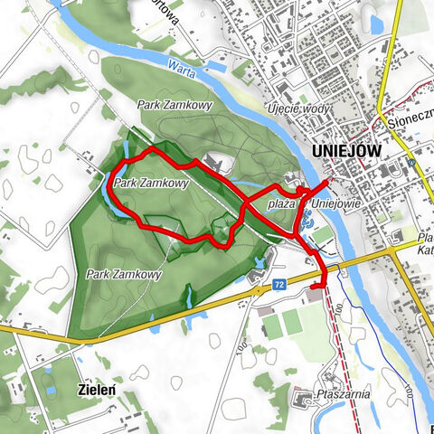 powiat poddębicki - Kościelnica - Uniejów